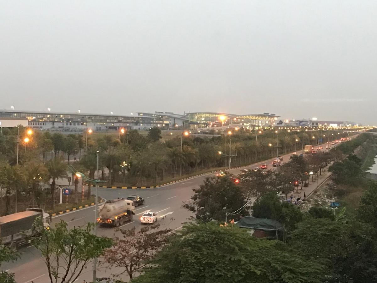 Hotel Khach San Ha Anh 1 Noi Bai Exterior foto